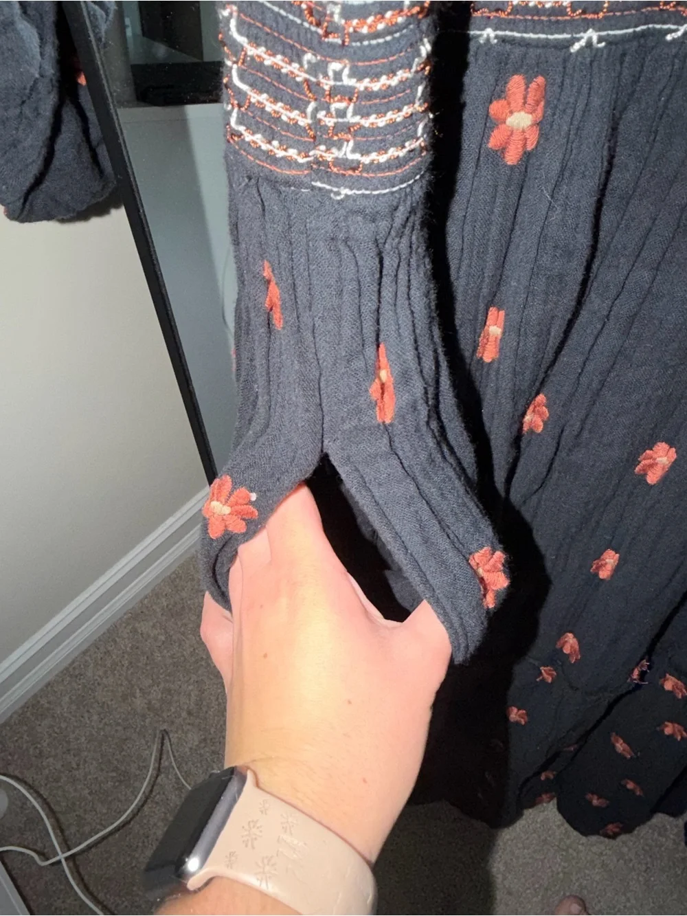 Free People Black Dahlia Dress